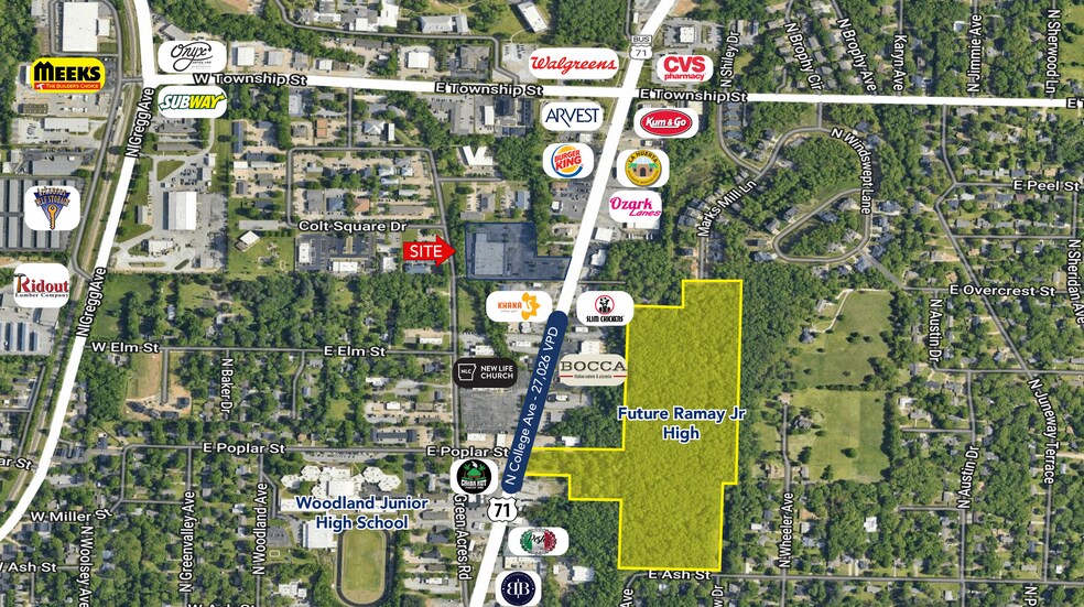 More Photos Of 2217-2223 N College Ave, Fayetteville Restaurant For Lease