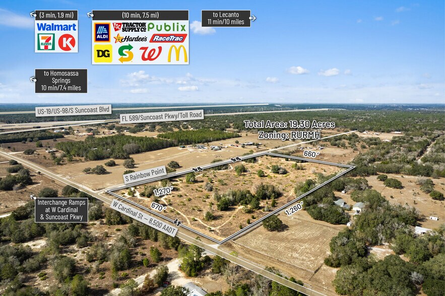 More Photos Of 6725 S Rainbow Pt, Homosassa Land For Sale