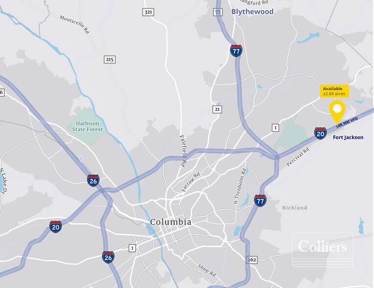 More Photos Of 161 Clemson Rd, Columbia Land For Lease