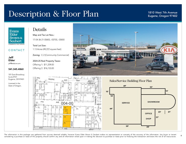 More Photos Of 1810 W 7th Ave, Eugene Auto Dealership For Lease