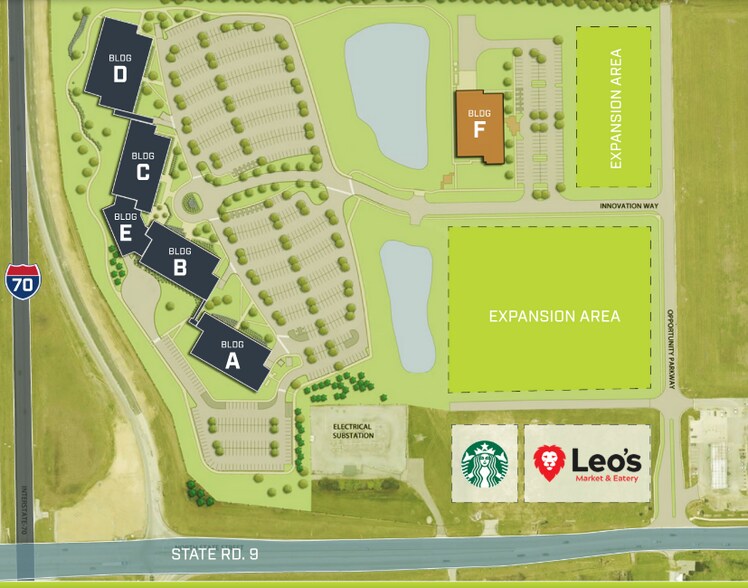 More Photos Of 2500 Innovation Way, Greenfield Office For Lease