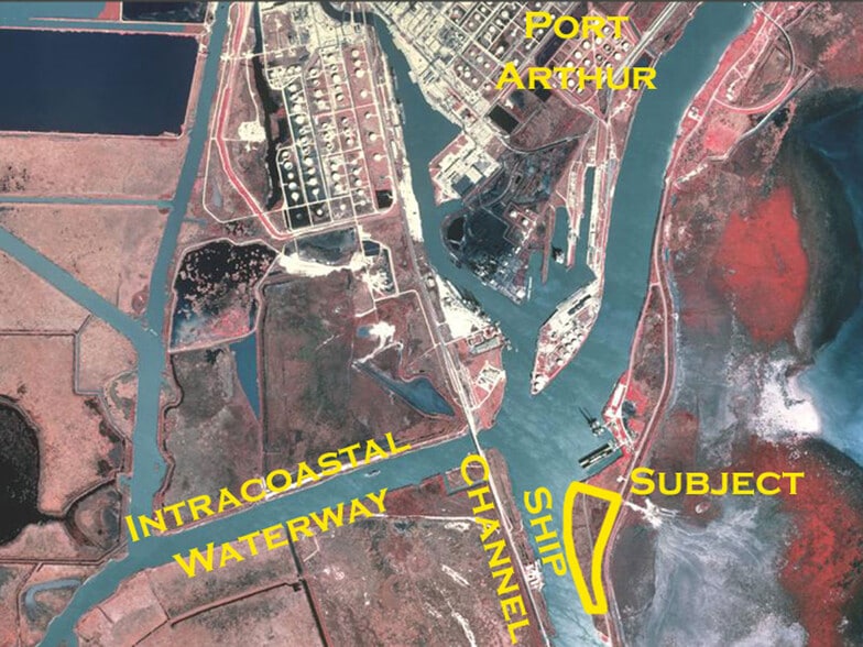 More Photos Of Highway 82 & Sabine Ship Channel, Port Arthur Land For Sale