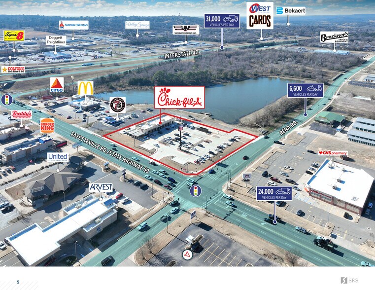 More Photos Of 1925 Fayetteville Rd, Van Buren Fast Food For Sale