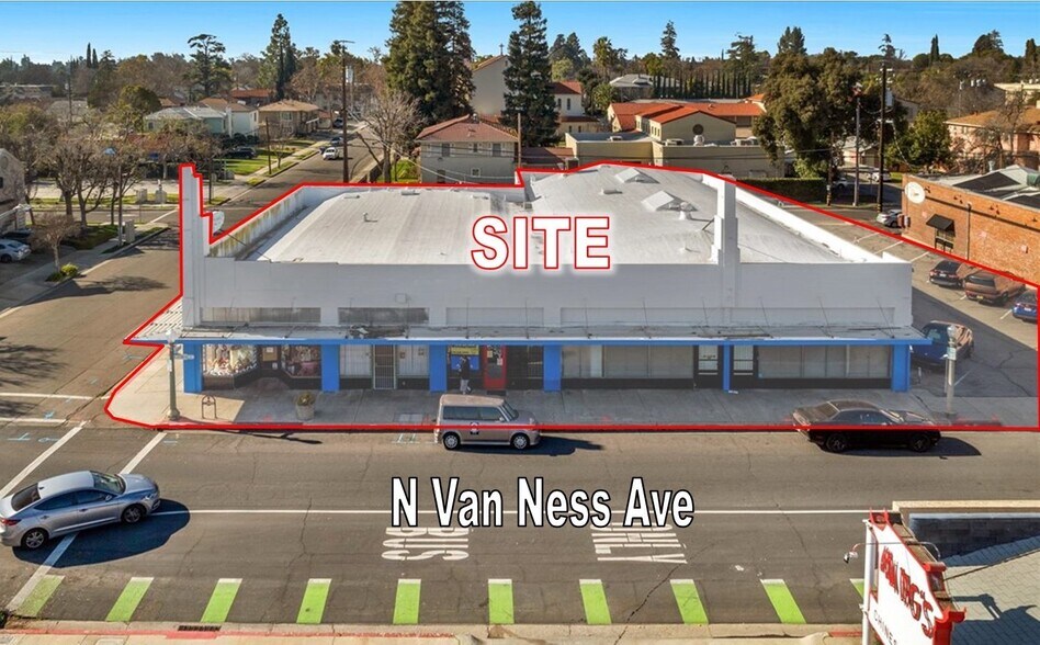 Primary Photo Of 1405-1415 N Van Ness Ave, Fresno Storefront For Sale