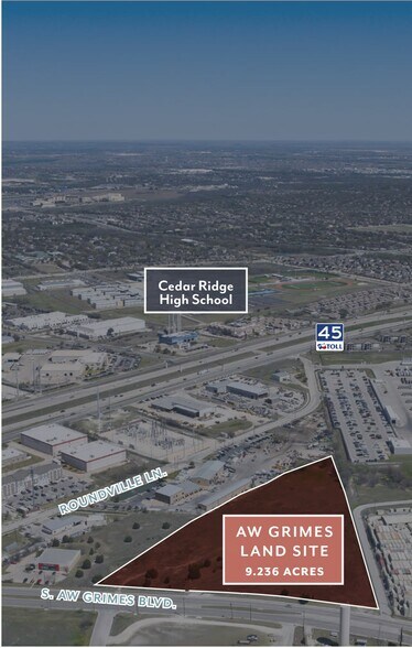 More Photos Of 2735 S A W Grimes Blvd, Round Rock Land For Sale