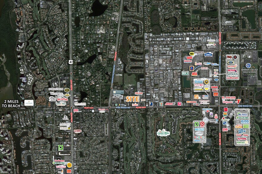 More Photos Of 1575 Pine Ridge Rd, Naples General Retail For Sale