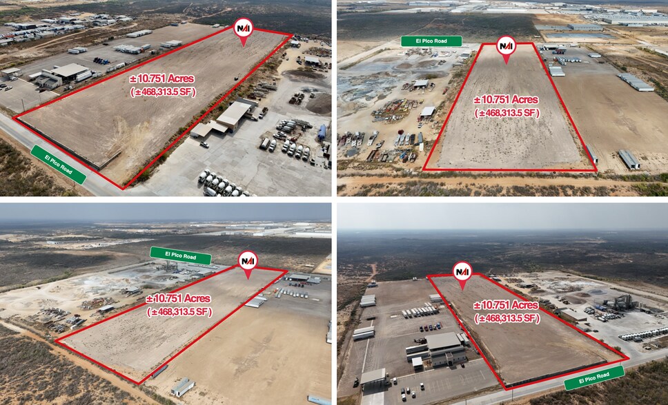 More Photos Of XXX El Pico Rd, Laredo Land For Lease