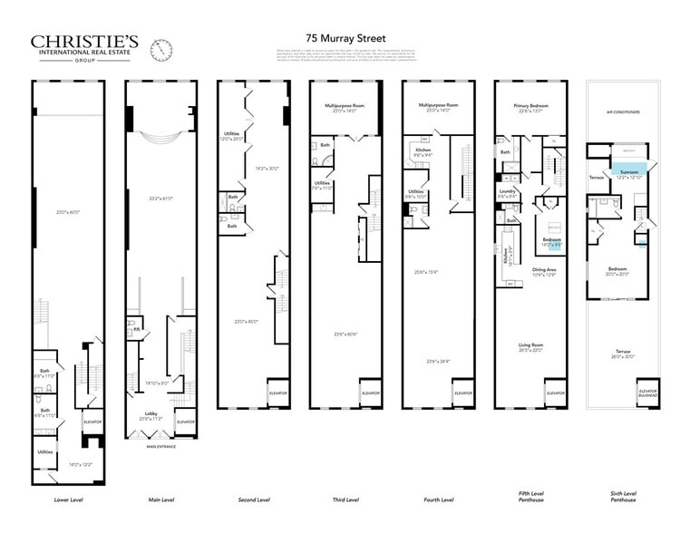 More Photos Of 75 Murray St, New York Office Residential For Sale