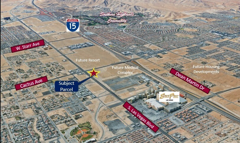 More Photos Of 10471 S Las Vegas Blvd, Las Vegas Land For Sale