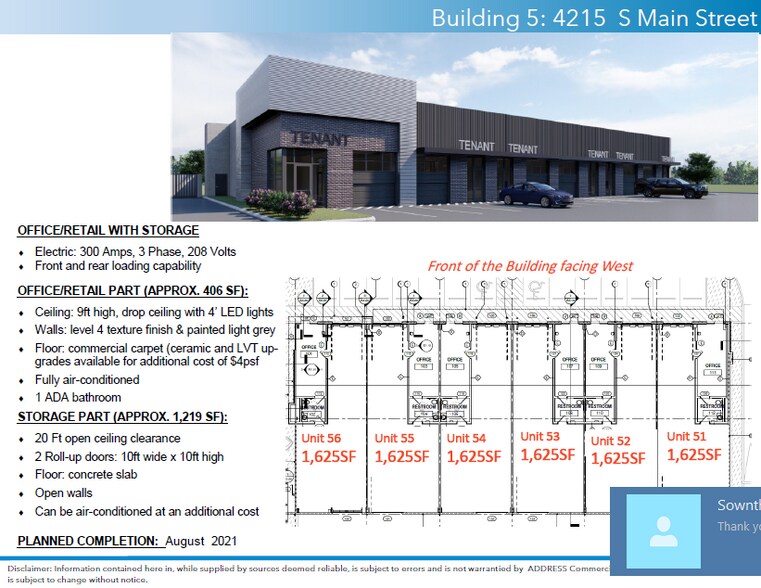 More Photos Of 4231 S Main St, Stafford Storefront Retail Office For Lease