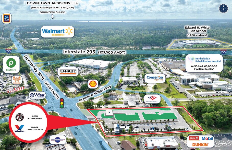 More Photos Of 7788 Normandy Blvd, Jacksonville Fast Food For Sale