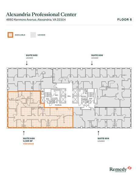 More Photos Of 4660 Kenmore Ave, Alexandria Medical For Lease