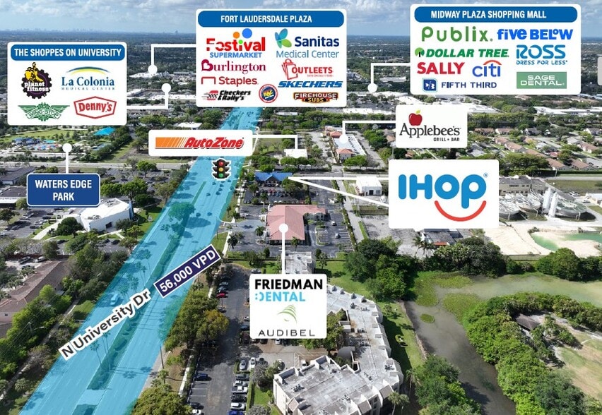 More Photos Of 6101 N University Dr, Fort Lauderdale Restaurant For Sale