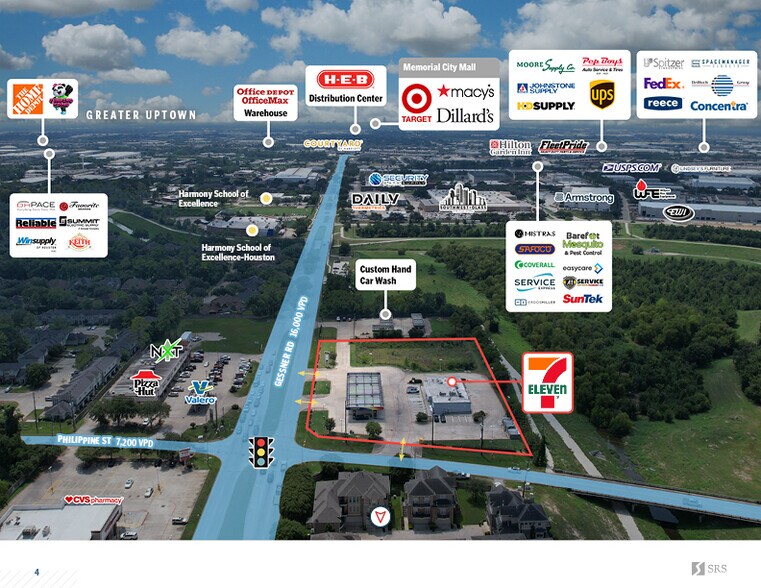 More Photos Of 7677 Gessner Rd, Houston Service Station For Sale