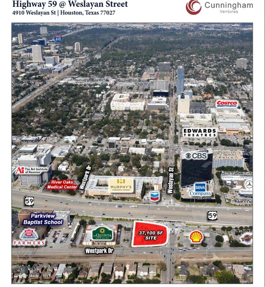 More Photos Of 4910 Weslayan St, Houston Land For Lease