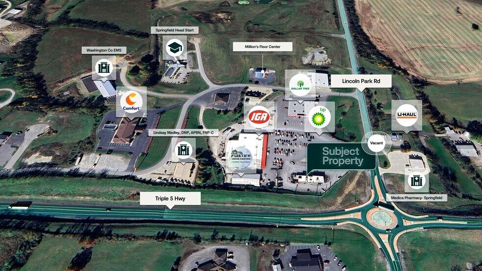 More Photos Of 1091 Lincoln Park Rd, Springfield Fast Food For Lease