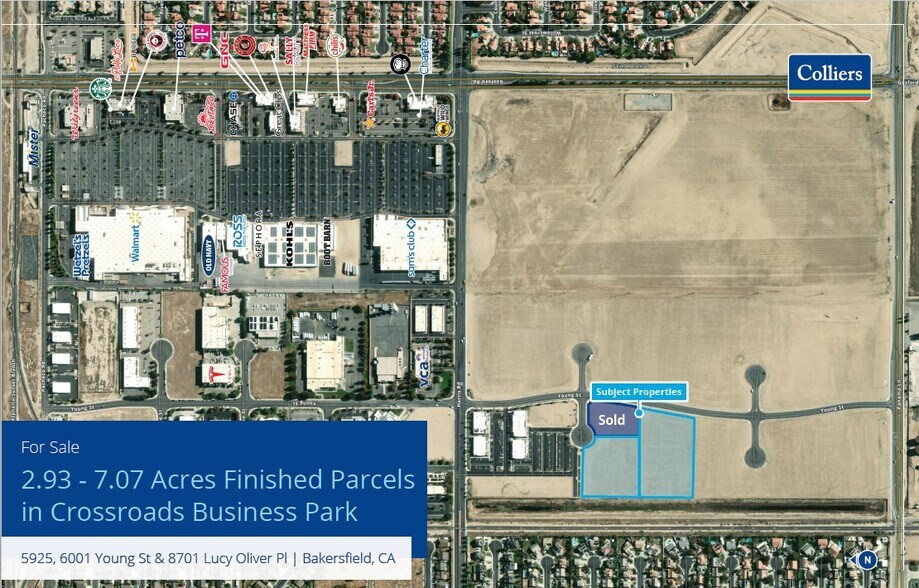 Primary Photo Of Crossroads Business park, Bakersfield Land For Sale