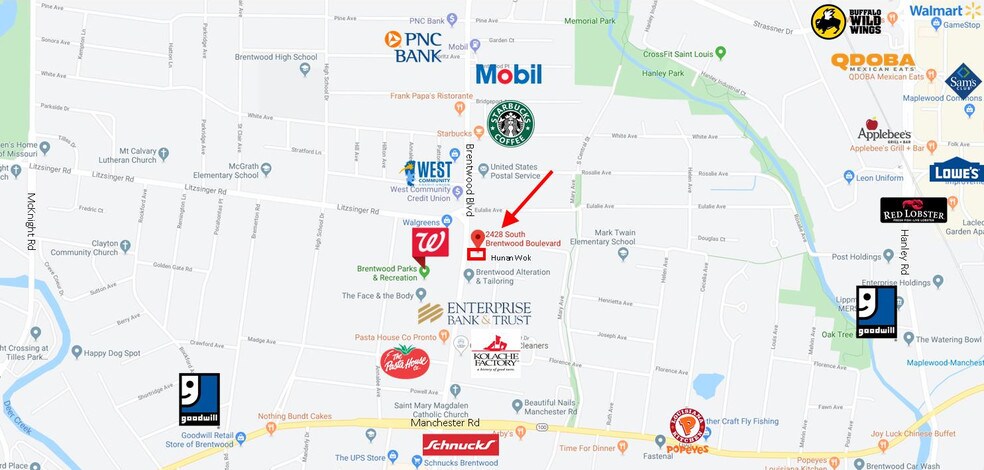 More Photos Of 2428 S Brentwood Blvd, Saint Louis Restaurant For Sale