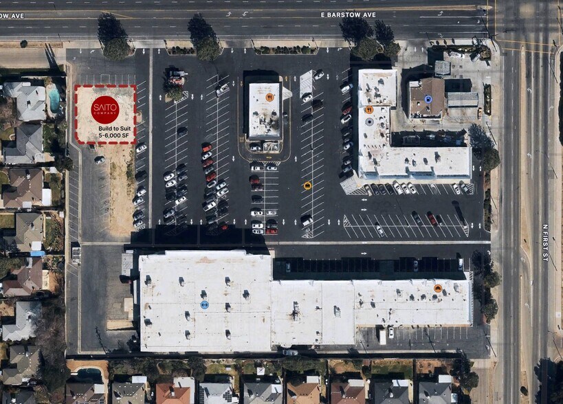 More Photos Of E. Barstow Ave and N. First St., Fresno Land For Lease