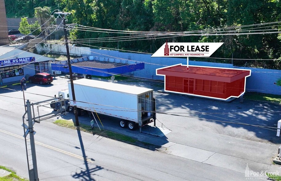 More Photos Of 417 Campbell Ave SE, Roanoke General Retail For Lease