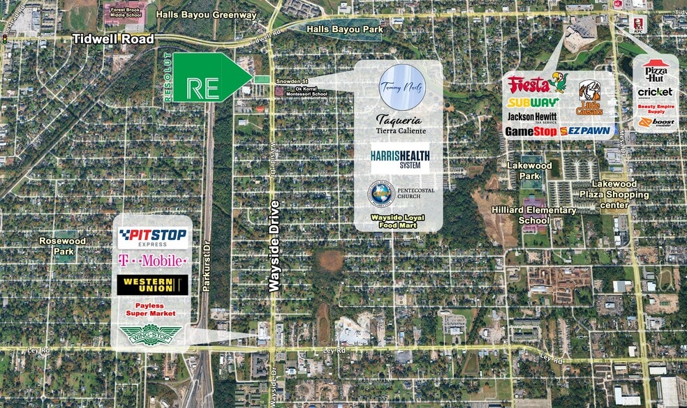 More Photos Of 9201 N Wayside Dr, Houston Freestanding For Sale