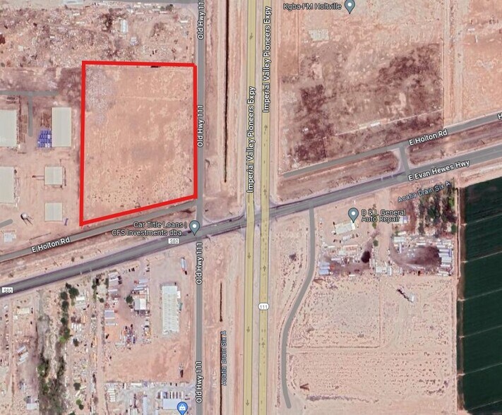 Primary Photo Of NWC Old Highway 111 & Holton Rd, El Centro Land For Sale
