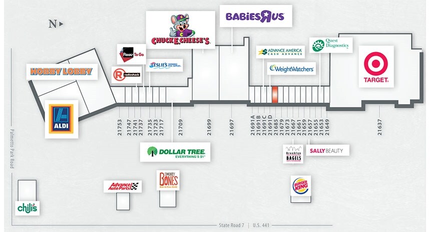 More Photos Of 21759 State Road 7, Boca Raton Freestanding For Lease