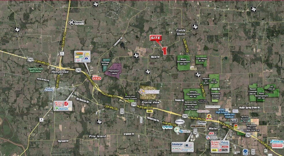 More Photos Of FM-1488 & Mayer Rd, Hempstead Land For Sale