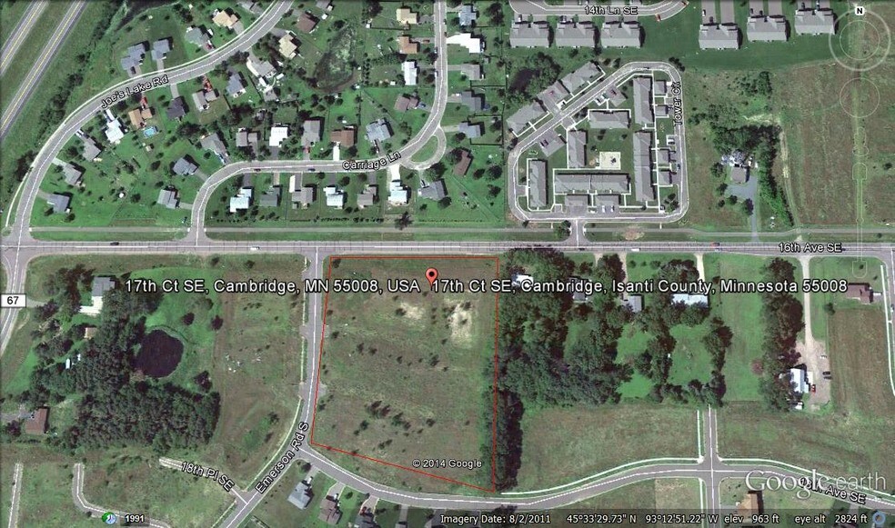 Primary Photo Of 805 17th Ct SE, Cambridge Land For Sale