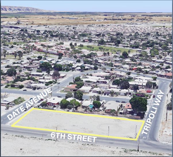 Primary Photo Of 6th St @ Tripoli Way, Coachella Land For Sale