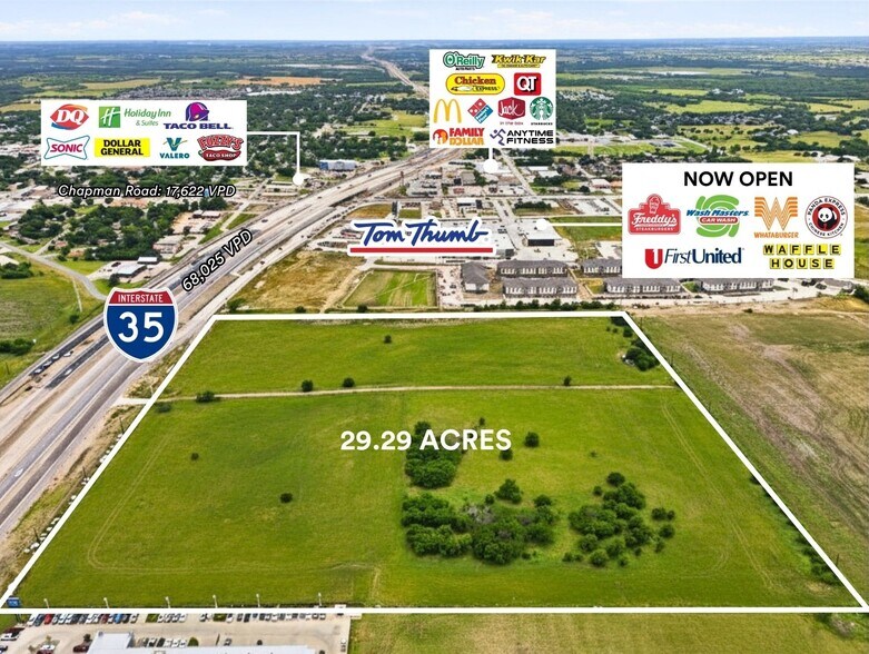 More Photos Of 1301 Interstate 35, Sanger Land For Sale
