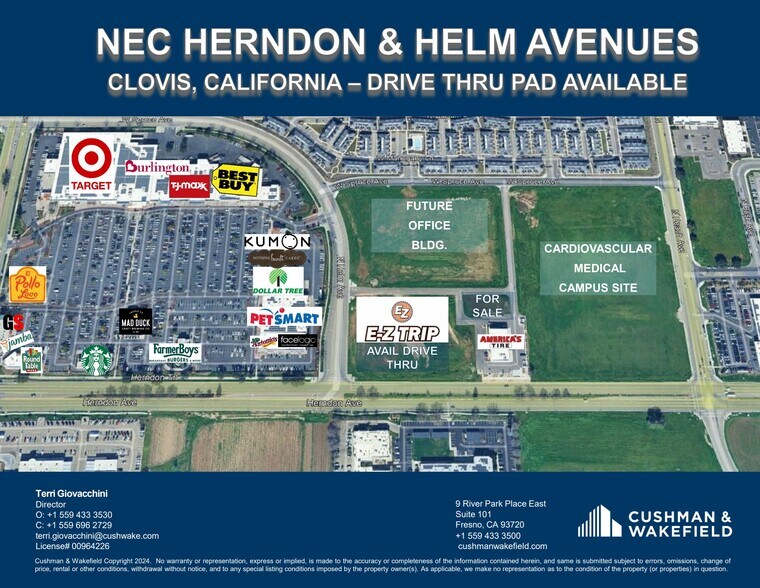 Primary Photo Of 538 W Mahogany Ln, Clovis Land For Lease