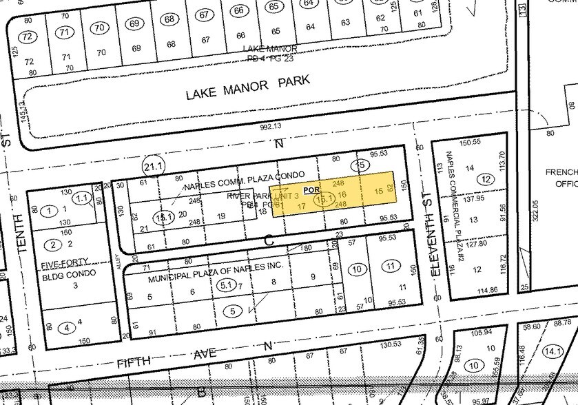 More Photos Of 1068-1090 6th Ave N, Naples Office For Sale