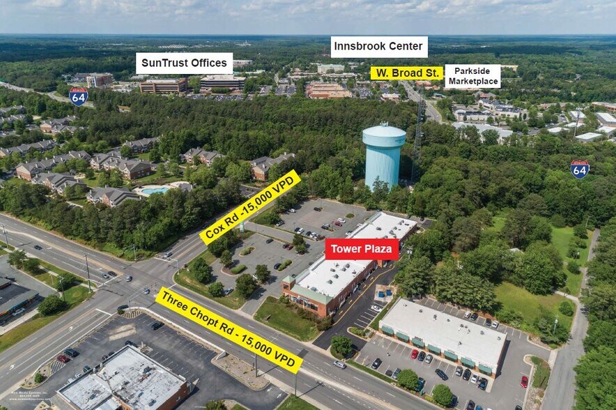 More Photos Of 3401-3431 Cox Rd, Richmond Unknown For Lease