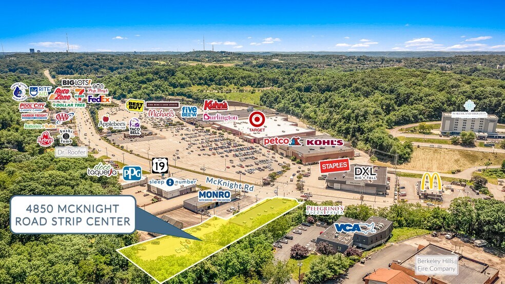 More Photos Of 4850 McKnight Rd, Pittsburgh Storefront For Lease