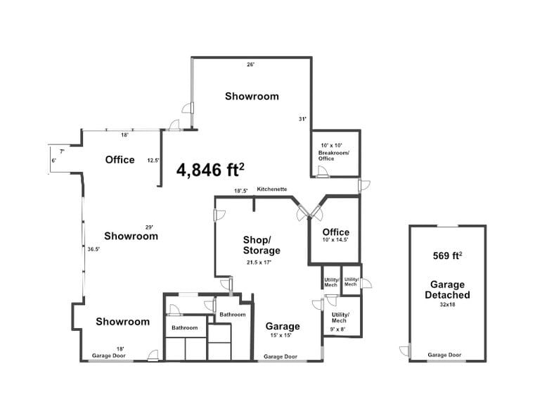 More Photos Of 2000 Columbia Ave, Franklin Freestanding For Sale