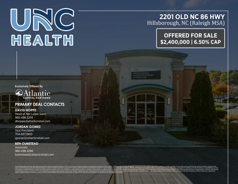 More Photos Of 2201 Old Nc 86 Hwy, Hillsborough Medical For Sale