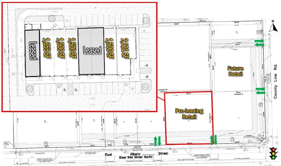 More Photos Of Northwest Corner of E Albany & County Line Rd, Broken Arrow Storefront Retail Office For Lease