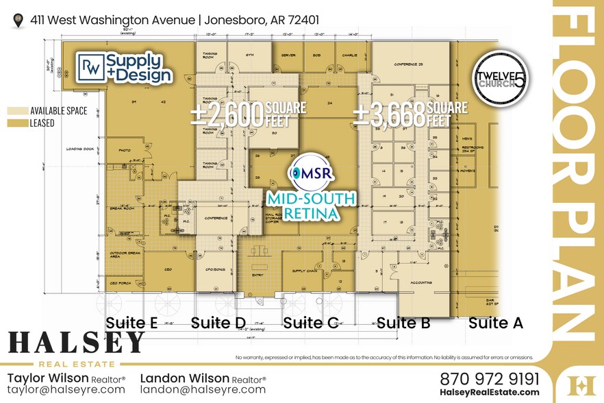 More Photos Of 411 W Washington Ave, Jonesboro Freestanding For Lease