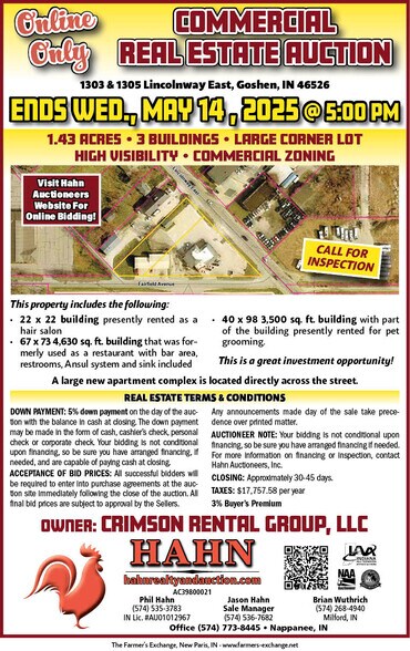 More Photos Of 1305 Lincolnway E, Goshen Restaurant For Sale