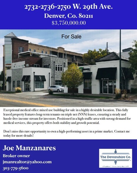 More Photos Of 2750 W 29th Ave, Denver Office For Sale