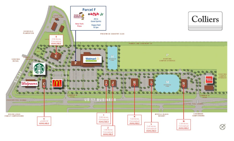 More Photos Of Highway 544 & Business 17, Myrtle Beach Land For Sale