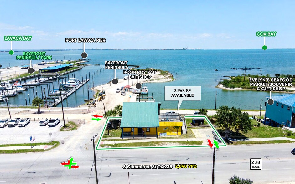 Primary Photo Of 206 S Commerce St, Port Lavaca Restaurant For Sale