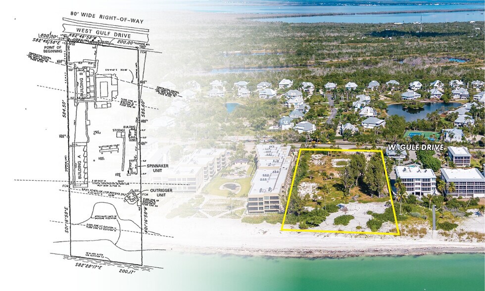 More Photos Of 2667 & 2669 Gulf Dr, Sanibel Land For Sale