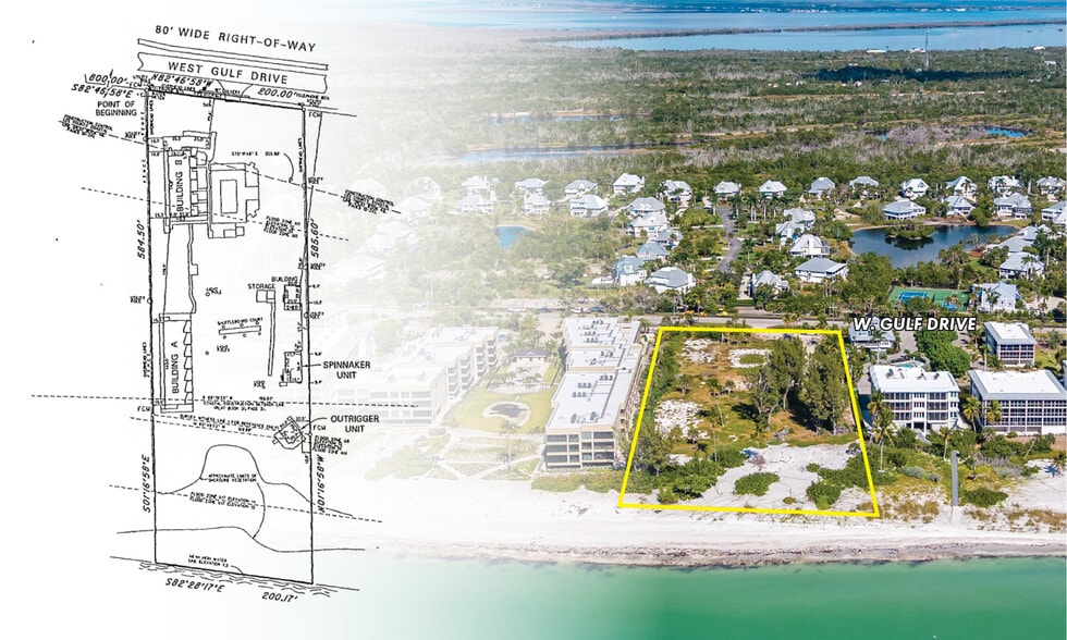 More Photos Of 2667 & 2669 Gulf Dr, Sanibel Land For Sale