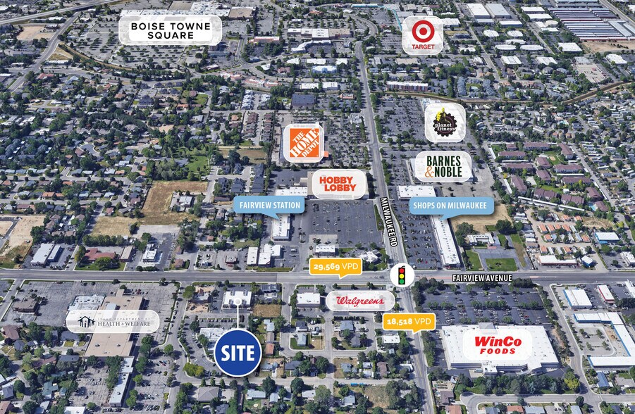 More Photos Of 7962-7982 W Fairview Ave, Boise Office For Lease