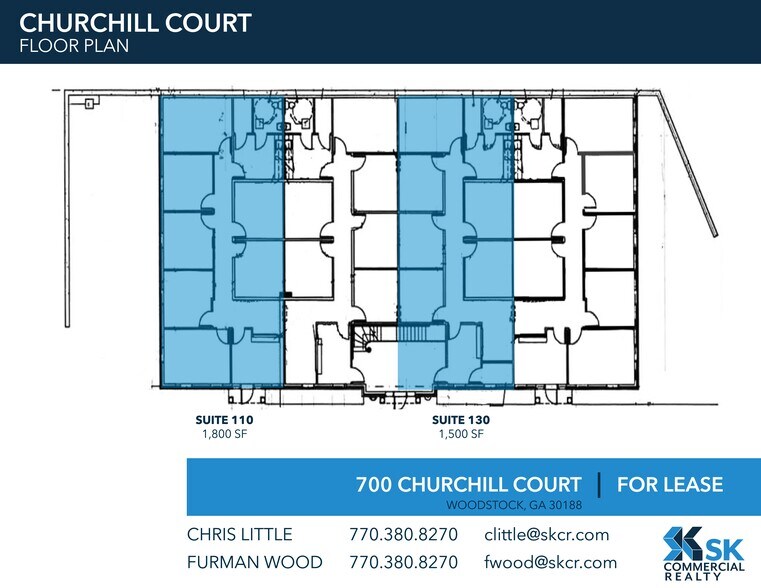 More Photos Of 700 Churchill Ct, Woodstock Office For Lease