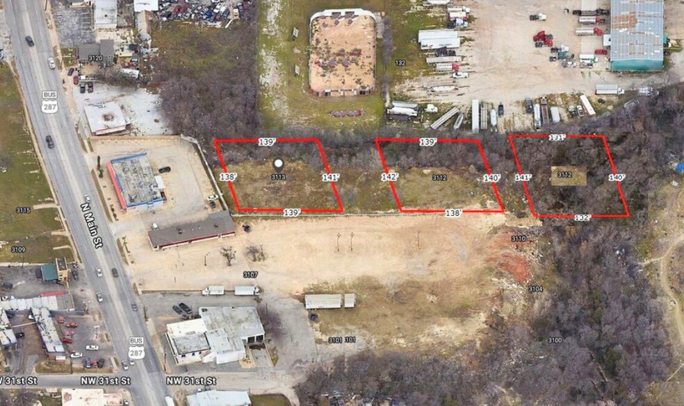 Primary Photo Of 3112-3113 N Commerce St, Fort Worth Land For Sale
