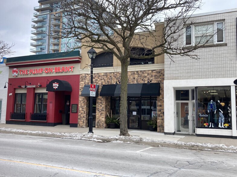 More Photos Of 453 Brant St, Burlington Storefront Retail Residential For Sale