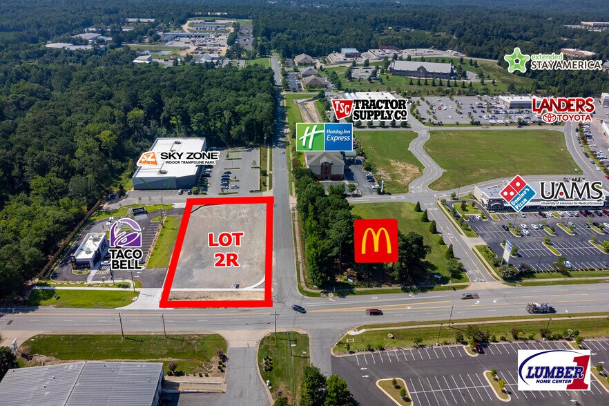 More Photos Of 10623 Colonel Glenn Rd, Little Rock Land For Lease